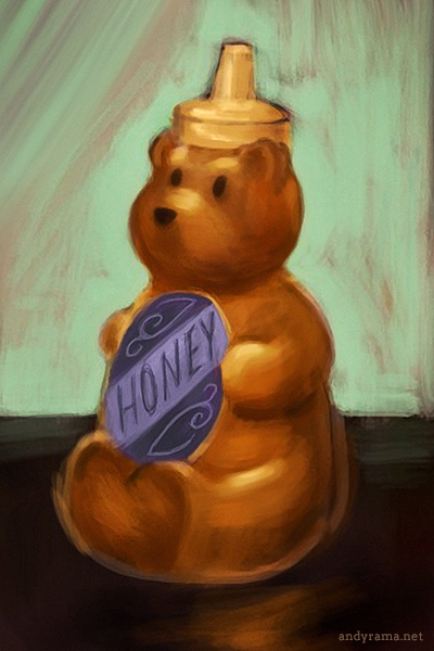 Honey Bear by Andrew O. Ellis - Andyrama