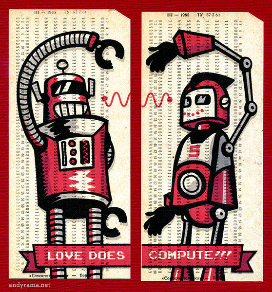 Love Does Compute by Andrew O. Ellis - Andyrama